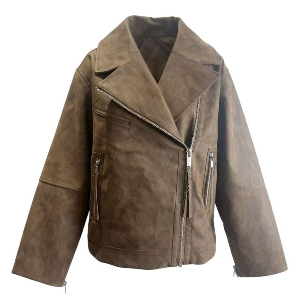 Kangol Womens/Ladies Pilot Zipped Regular Jacket / Brown